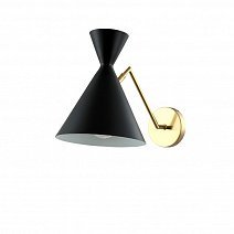 Бра Crystal lux JOVEN AP1 GOLD/BLACK фабрики Crystal lux