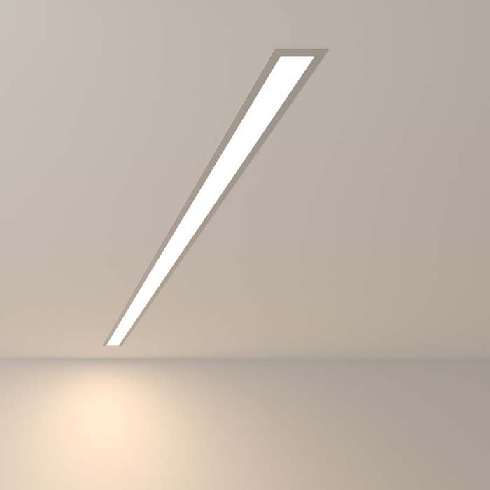 Встраиваемые Линейный светодиодный встраиваемый светильник 128см 25W 4200K матовое серебро (101-300-128) фабрики Elektrostandard