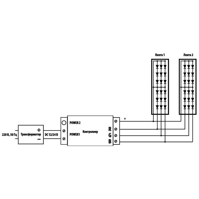 Комплектующие Контроллер RF RGB 18A сенсорный (нов. упак.) фабрики Elektrostandard фото# 2
