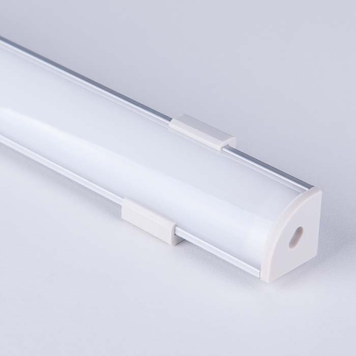 Профили для лент LL-2-ALP008 Угловой алюминиевый профиль для LED ленты (под ленту до 10mm) фабрики Elektrostandard фото# 4