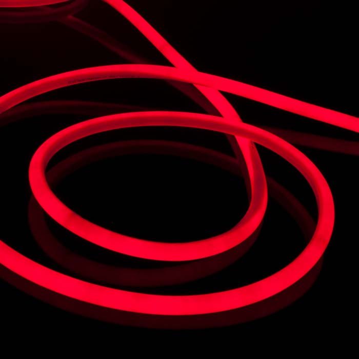 Ленты LED Набор гибкий неон LS003 220V 9.6W 144Led 2835 IP67 16mm круглый красный, 10 м фабрики Elektrostandard