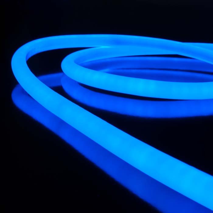 Ленты LED Набор гибкий неон  LS003 220V 9.6W 144Led 2835 IP67 16mm круглый синий, 10 м фабрики Elektrostandard фото# 2