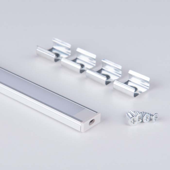 Профили для лент LL-2-ALP006 Накладной алюминиевый профиль для LED ленты (под ленту до 11mm) фабрики Elektrostandard фото# 2