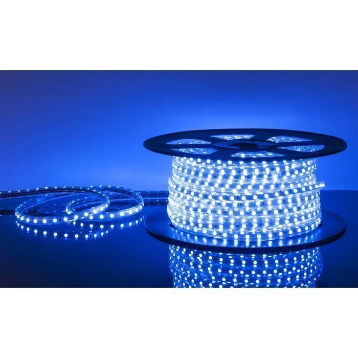 Ленты LED Лента светодиодная 220V 14,4W 60Led 5050 IP65 синий, 50 м (LSTR003 220V 14,4W IP65) фабрики Elektrostandard