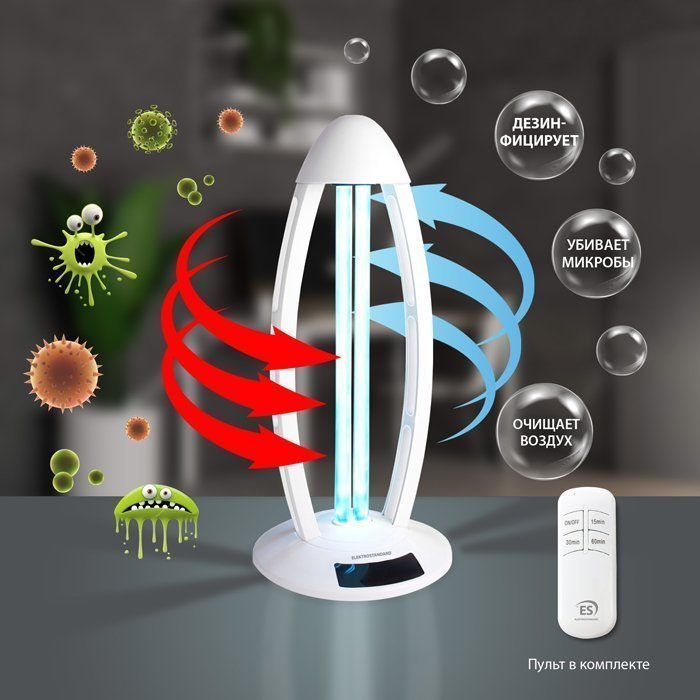Декоративные Бактерицидный светильник UVL-001 Белый фабрики Elektrostandard