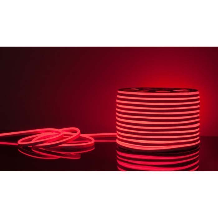 Ленты LED Гибкий неон LS001 220V 9.6W 120Led 2835 IP67 односторонний красный, 50м фабрики Elektrostandard фото# 2