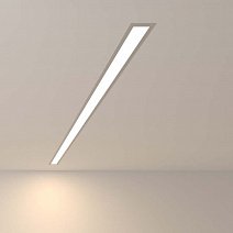  Линейный светодиодный встраиваемый светильник 128см 25W 4200K матовое серебро (101-300-128) фабрики Elektrostandard