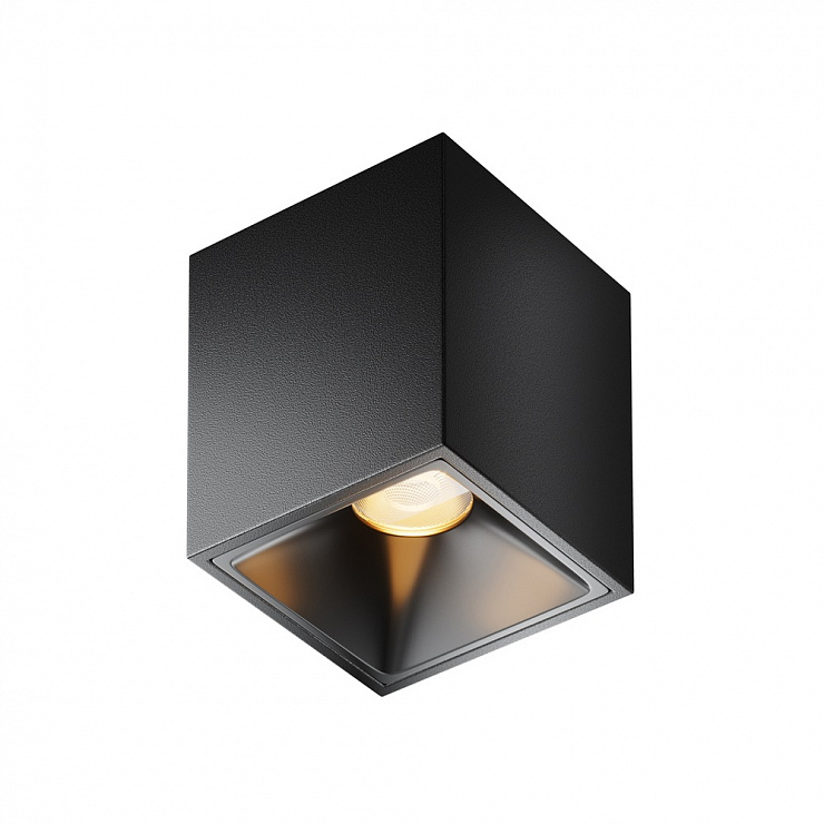 С 1-м плафоном C065CL-8W2.7K-SQ-B фабрики Maytoni