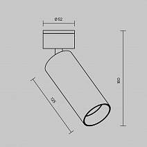 Накладные C055CL-L12W2.7K-W-W фабрики Maytoni