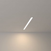 Светильники металл Линейный светодиодный встраиваемый светильник 53см 10W 4200К матовое серебро (100-300-53) фабрики Elektrostandard