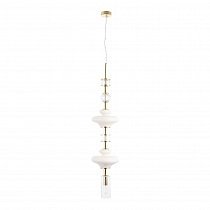 Подвесной светильник Crystal Lux VALENCIA SP1.1 GOLD 3290/201.1