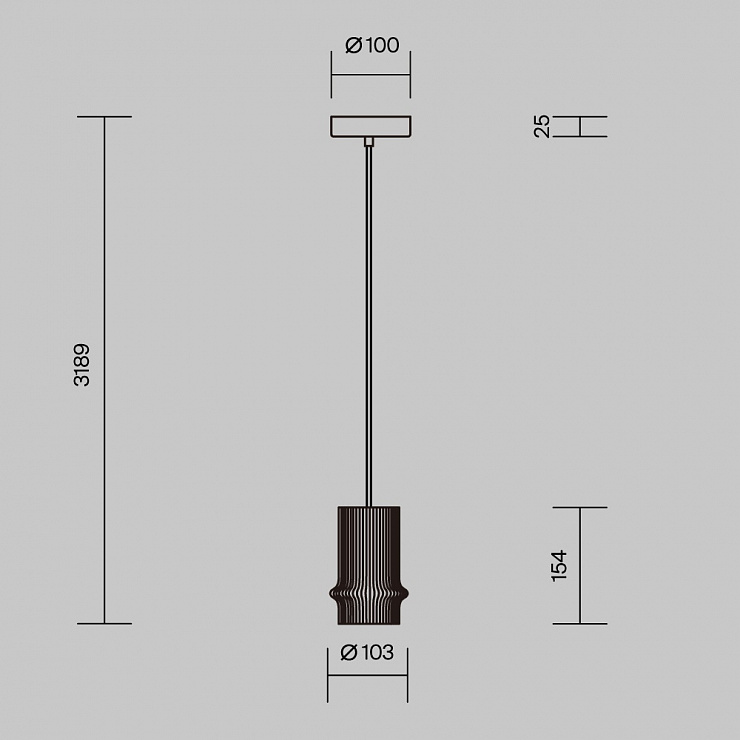 Подвесные MOD430PL-L5W3K фабрики Maytoni фото# 7