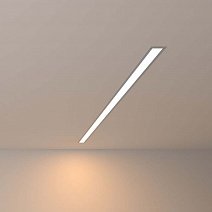 Светильники металл Линейный светодиодный встраиваемый светильник 103см 20W 3000К матовое серебро (100-300-103) фабрики Elektrostandard