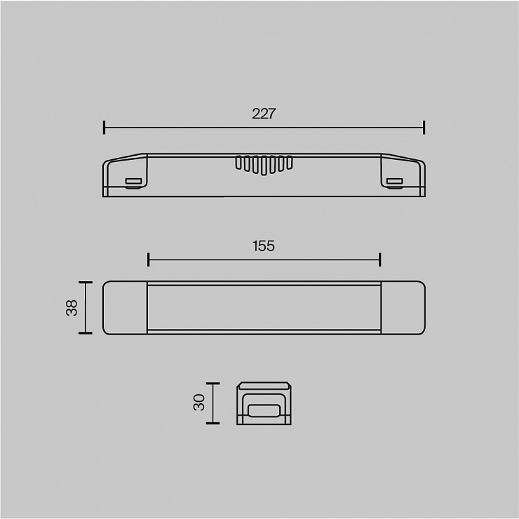 Комплектующие TRA160DR-150W-S фабрики Maytoni фото# 5