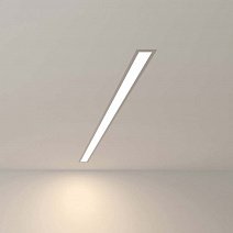 Светильники металл Линейный светодиодный встраиваемый светильник 103см 20W 4200K матовое серебро (101-300-103) фабрики Elektrostandard